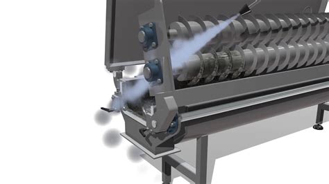 self cleaning screw conveyor|The 'SpeedClean': A patented innovative screw cleaning system.